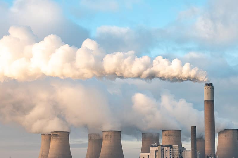 coal-power-station-with-smoke-coming-out-of-cooling-towers
